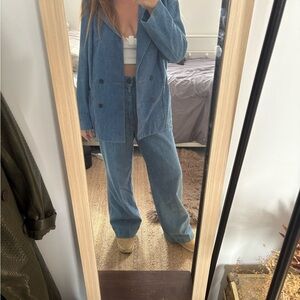 Levi's Blue Denim Suit Set